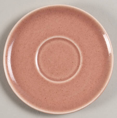 American Modern Coral Saucer for Demitasse Cup