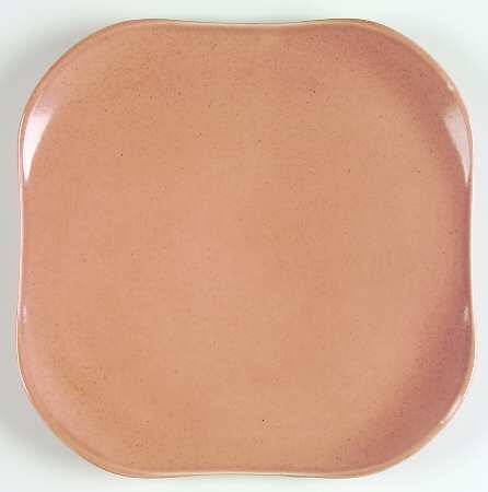 American Modern Coral 12" Square Chop Plate