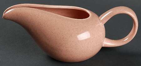 American Modern Coral Creamer