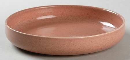 American Modern Coral Child's Plate
