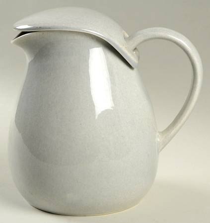 American Modern Granite Gray Pitcher & Lid