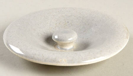 American Modern Granite Gray Lid for Ice Box Jar