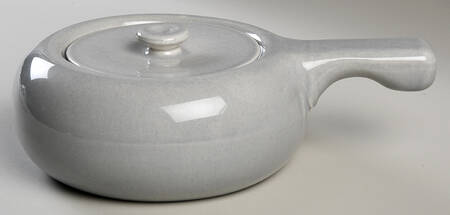 American Modern Granite Gray 2 Qt Round Covered Casserole