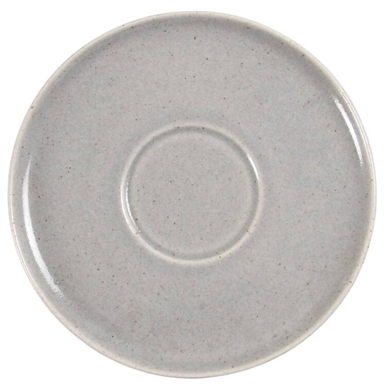 American Modern Granite Gray Saucer