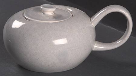 American Modern Granite Gray Sugar Bowl & Lid