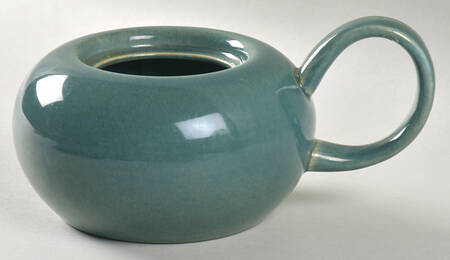 American Modern Seafoam Green Sugar Bowl No Lid