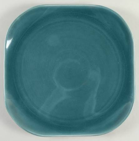 American Modern Seafoam Green 13" Square Chop Plate