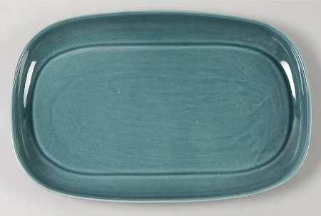 American Modern Seafoam Green 13" Oval Serving Platter
