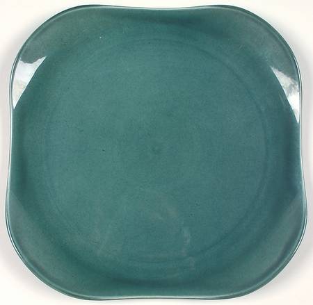 American Modern Seafoam Green 12" Square Chop Plate