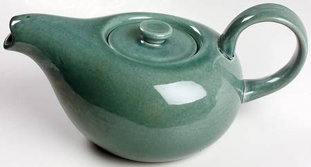 American Modern Seafoam Green Teapot & Lid