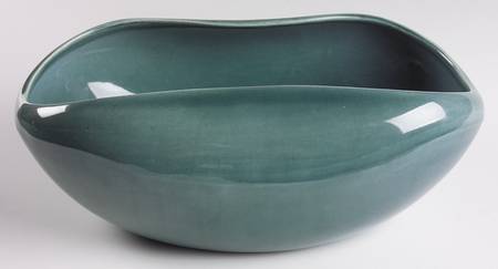 American Modern Seafoam Green 11" Large Salad Serving Bowl