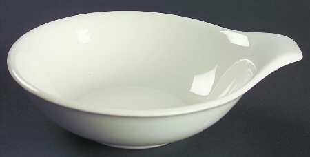 American Modern White Lugged Fruit/Dessert (Sauce) Bowl