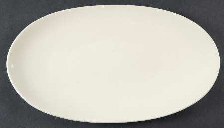 American Modern White Relish/Gravy Underplate