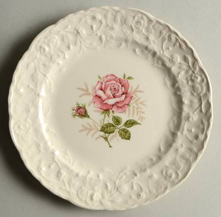 Blush Pink Dessert/Pie Plate