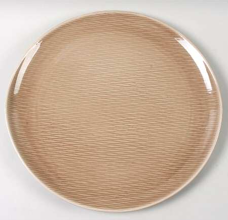 Contempora Fawn Brown 14" Chop Plate (Round Platter)