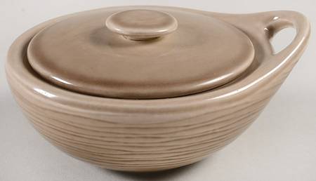 Contempora Mist Gray Sugar Bowl & Lid