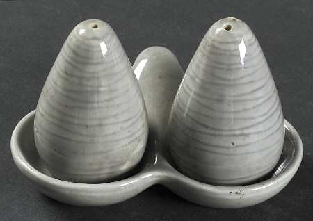 Contempora Mist Gray (3 Pc) Salt & Pepper Tray Set