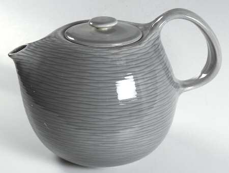 Contempora Mist Gray Teapot & Lid