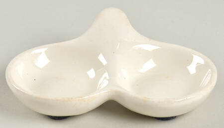 Contempora Sand White Tray for Salt and Pepper Set