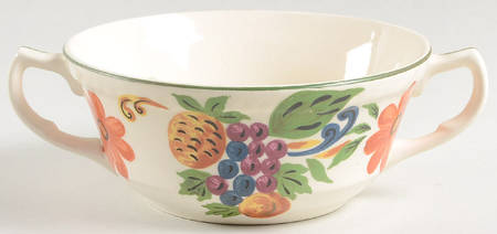 Harvest Flat Cream Soup Bowl