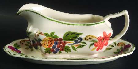Harvest Gravy Boat & Underplate/Relish