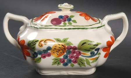 Harvest Sugar Bowl & Lid