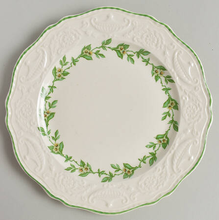Orange Blossom Luncheon Plate