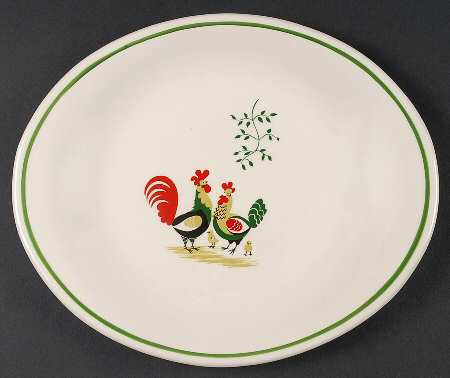 Family Affair 12" Oval Serving Platter