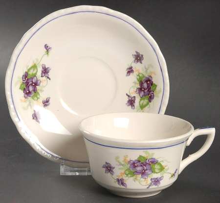 STB15 Flat Cup & Saucer Set
