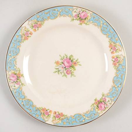 Blurose Bread & Butter Plate