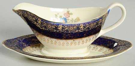 STB43 Gravy Boat & Underplate/Relish