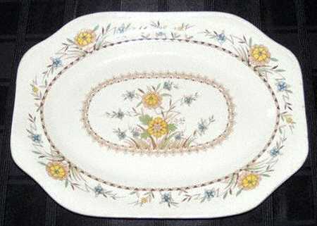 STB46 10" Oval Serving Platter