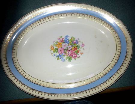 STB53 15" Oval Serving Platter