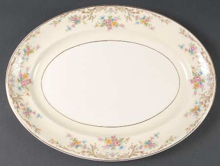 1085 15" Oval Serving Platter