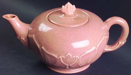 Woodfield Coral (Salmon Pink) Teapot & Lid