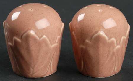 Woodfield Coral (Salmon Pink) Salt & Pepper Set