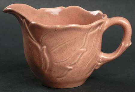 Woodfield Coral (Salmon Pink) Flat Creamer