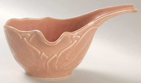 Woodfield Coral (Salmon Pink) Gravy Boat