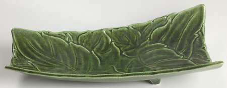 Woodfield Dark Green (Tropic) 3 Toed Celery/Centerpiece
