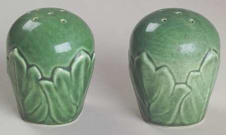 Woodfield Dark Green (Tropic) Salt & Pepper Set