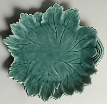 Woodfield Dark Green (Tropic) Salad Plate