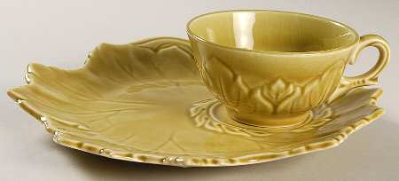 Woodfield Golden Fawn Tea & Toast Snack Set (Flat Cup)
