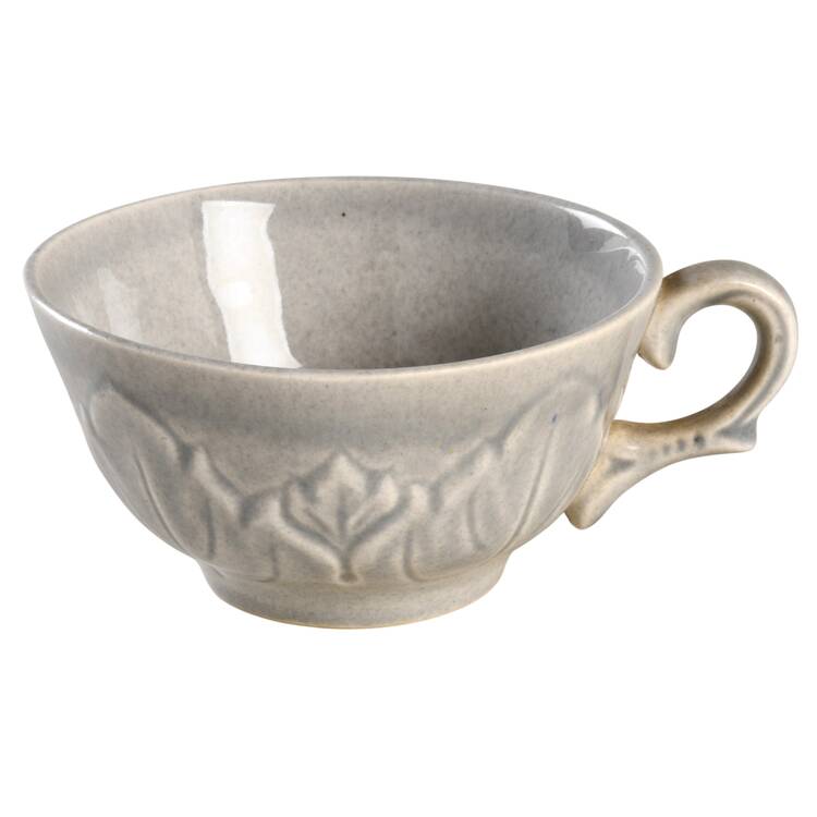 Woodfield Dove Gray Flat Cup