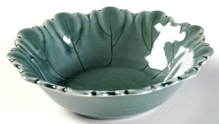 Woodfield Seafoam Green (Jungle) Individual Salad/Cereal Bowl