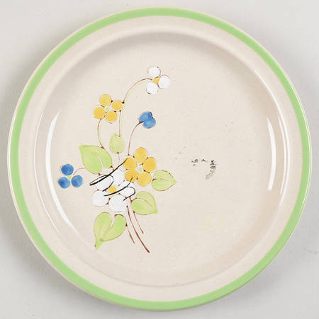 April Song Salad Plate