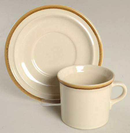 Autumn Glory Flat Cup & Saucer Set
