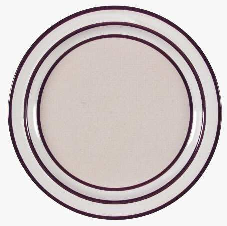 Carrousel Brown Bread & Butter Plate