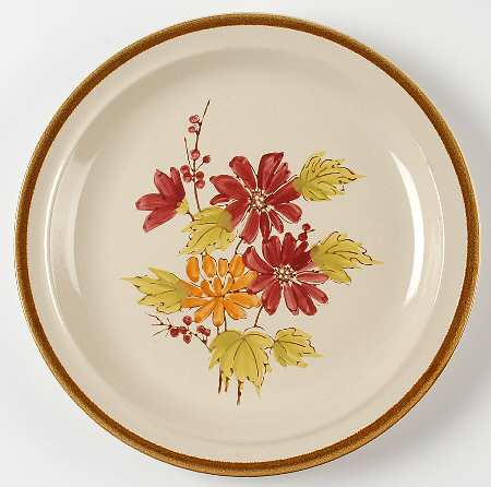 Plum Blossom 12" Chop Plate (Round Platter)
