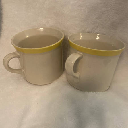 Sandpebbles Yellow Flat Cup