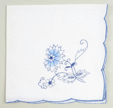 Blue Lily Linen Napkin